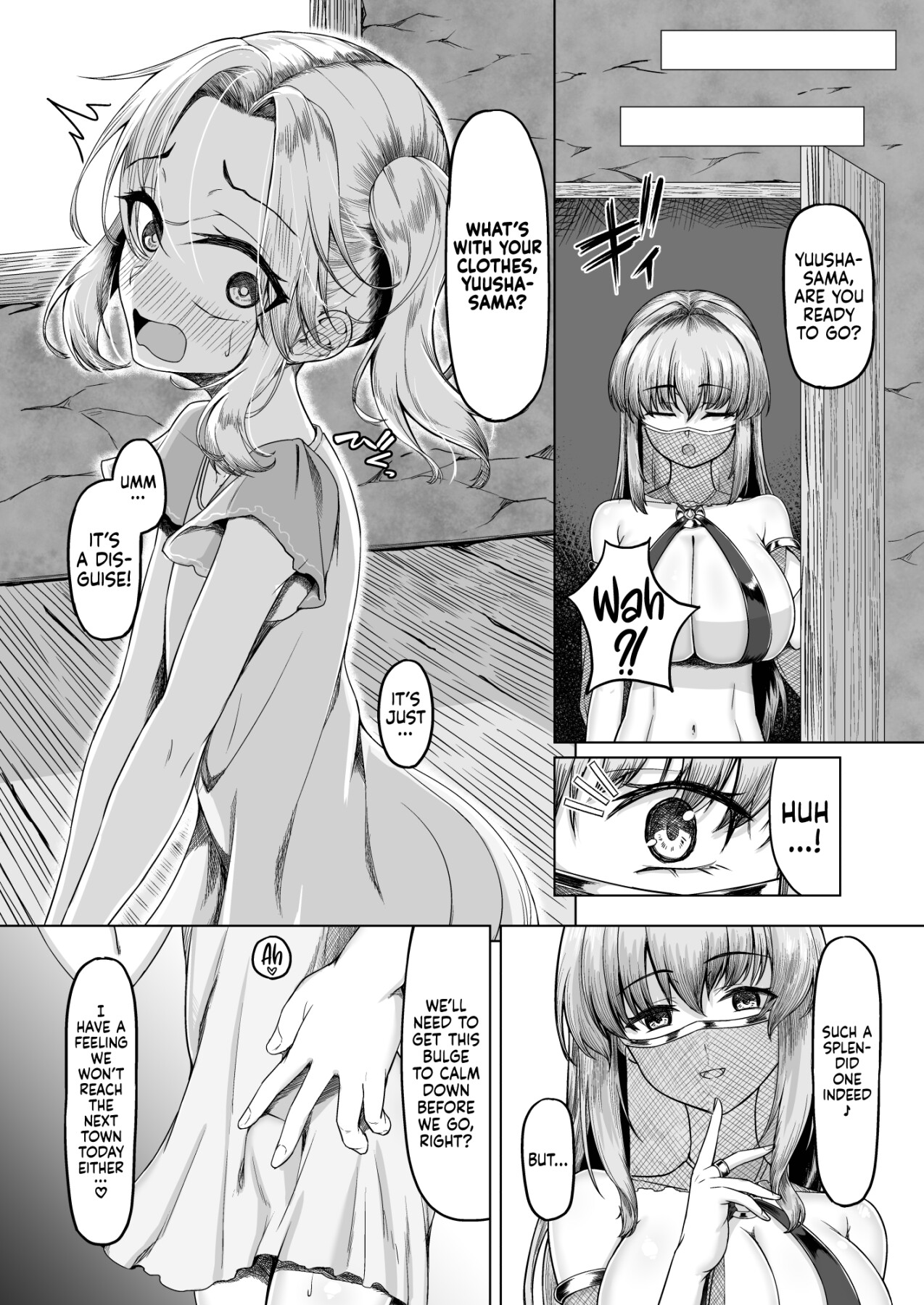 Hentai Manga Comic-Crossdressing Hero and Dancer Priestess-Read-30